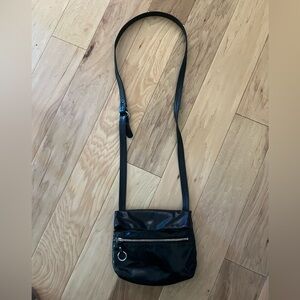 Hobo Brand Soft Black Leather Crossbody, EUC